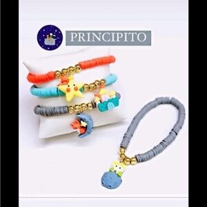 Kids Colorful Beaded Bracelets Set